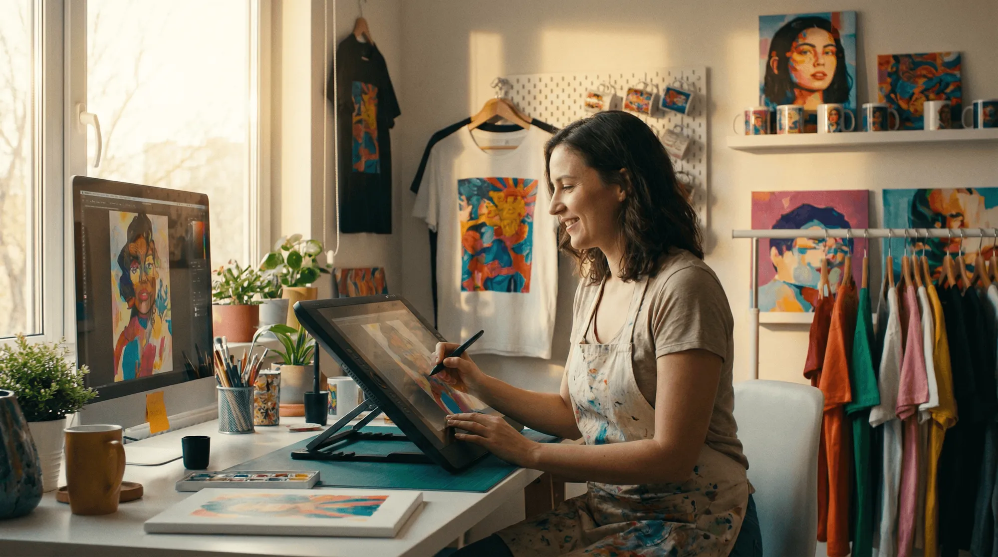 Cover for Artist Passive Income: The Complete Guide to Monetizing Your Art with POD and Original Works
