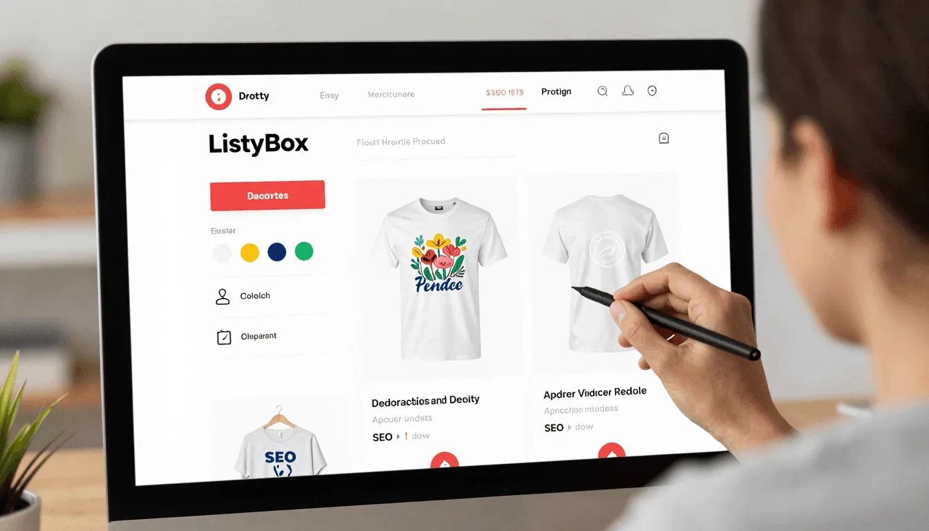 Cover for Your First Etsy Listing with Listybox: A Step-by-Step Guide