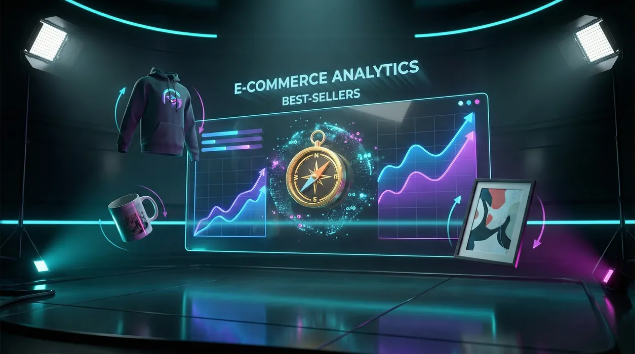 Best Selling Products in Ecommerce 2026: The Data-Driven Guide to High-Margin POD Niches blog post