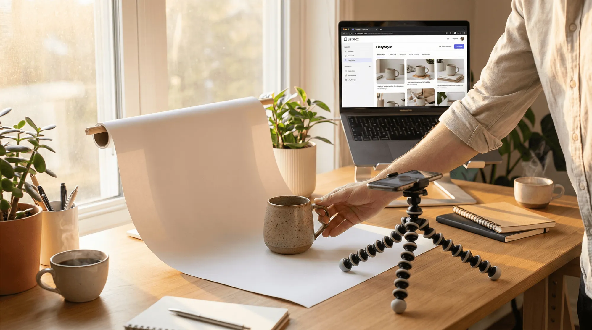 Cover for Etsy Product Photography: The Complete Guide to Images That Sell (Without the Studio)