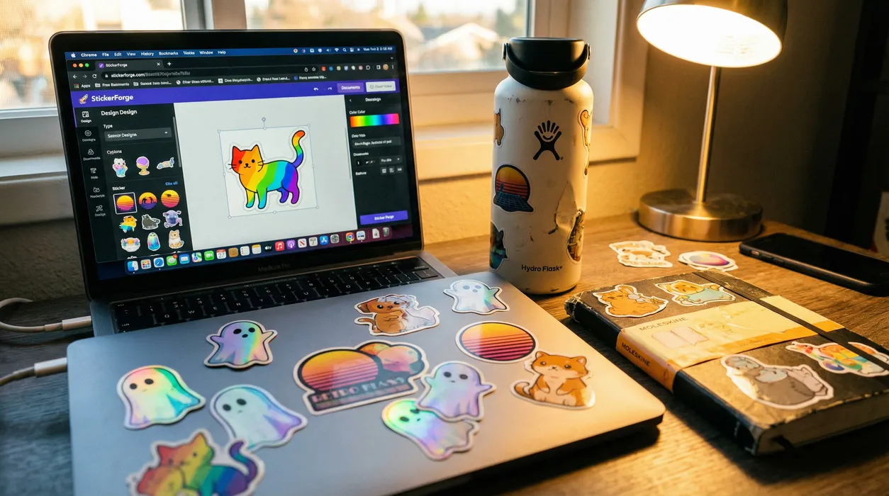 Sticker Design for POD: The Ultimate Guide to Sales & Automation blog post