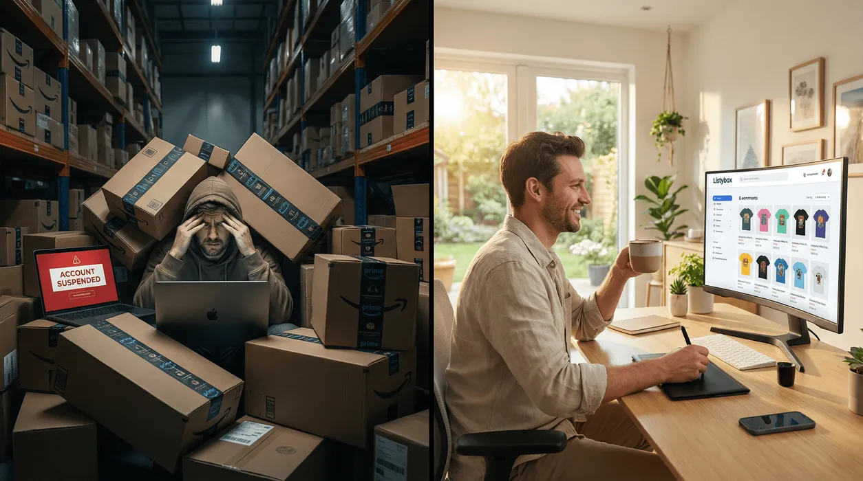 Amazon Dropshipping Guide: Why Smart Sellers Are Switching to Etsy POD blog post