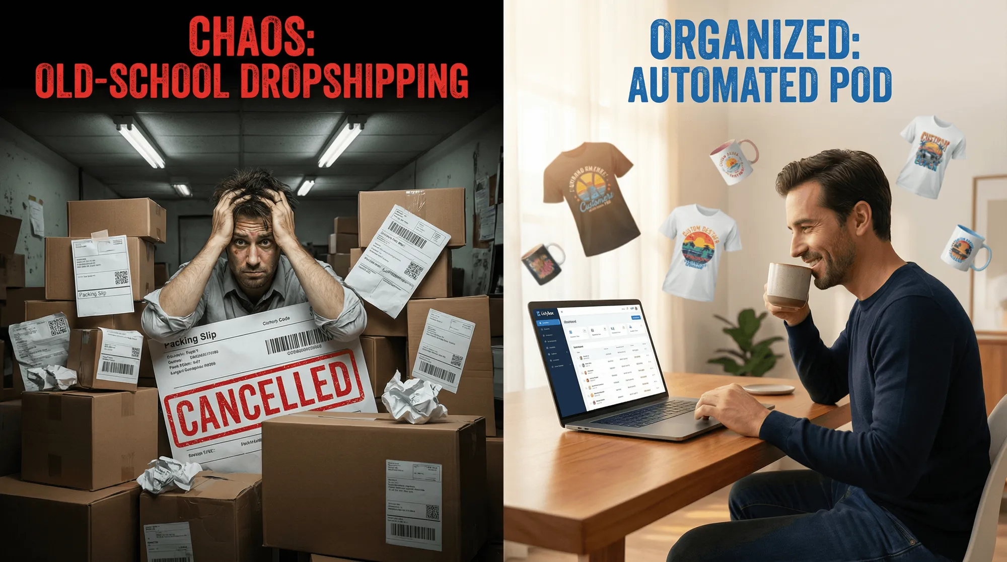 Cover for What is Dropshipping? From Manual Risky Hustle to Automated Brand Empire