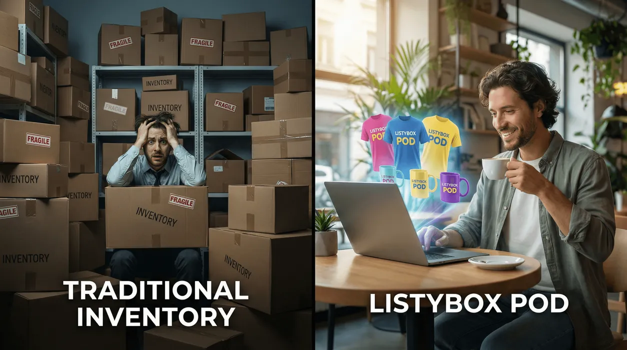What to Sell in Ecommerce: Why Print on Demand Wins in 2026 blog post