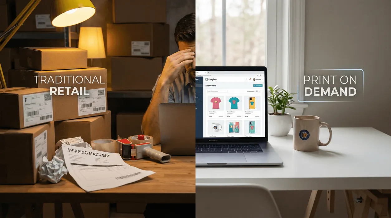 What Does POD Mean? The Ultimate Guide to Starting Without Inventory in 2026 blog post
