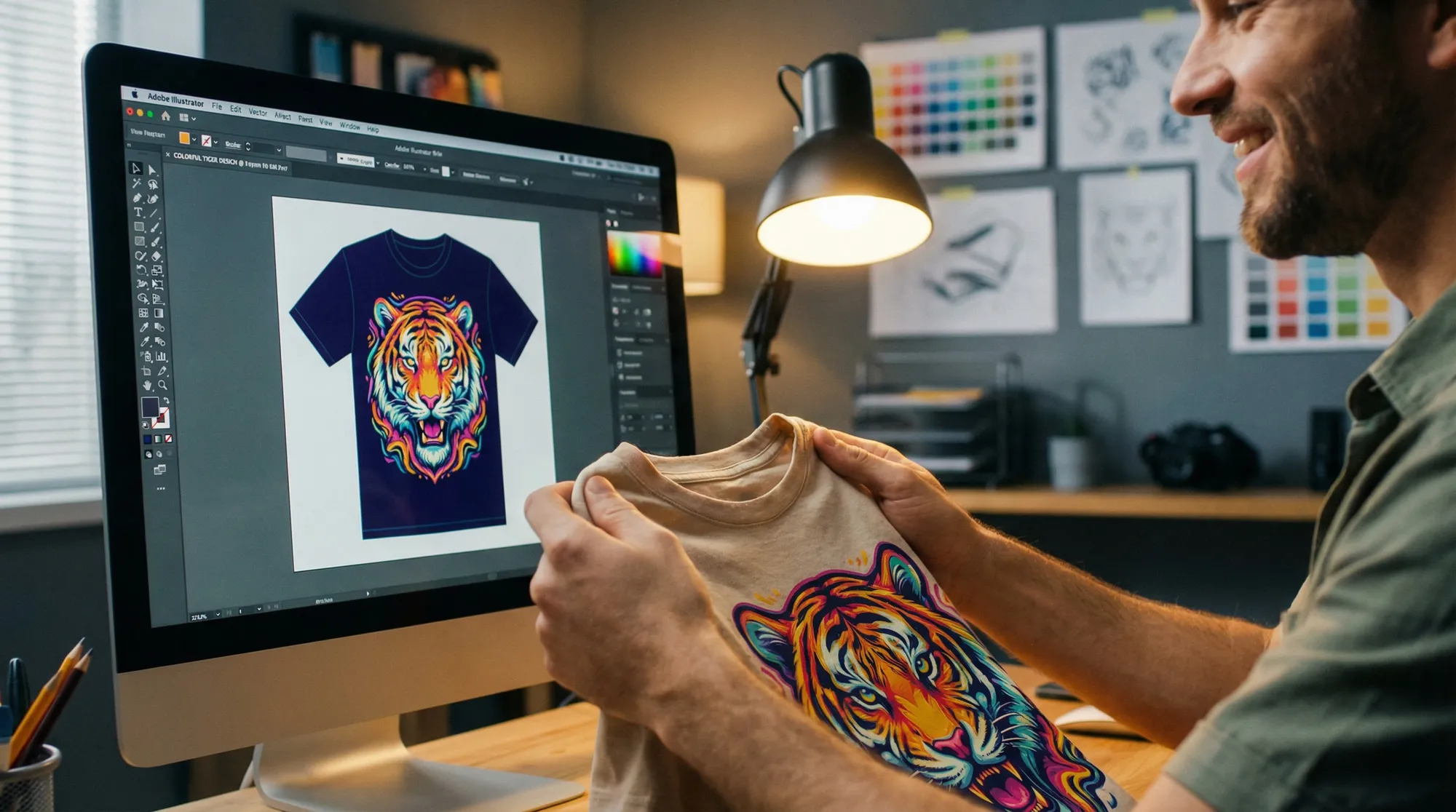 Cover for T-Shirt Design 101: From Technical Specs to Automated Sales